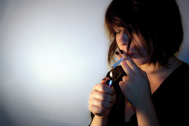 Many young people begin smoking as a result of peer pressure. Picture: Morguefile